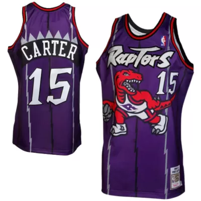 Men's Toronto Raptors Vince Carter #15 Purple Hardwood Classics Jersey 1998/99 - acejersey