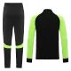 Customize Black&Green Jacket Training Kit 2022 Adults - acejersey