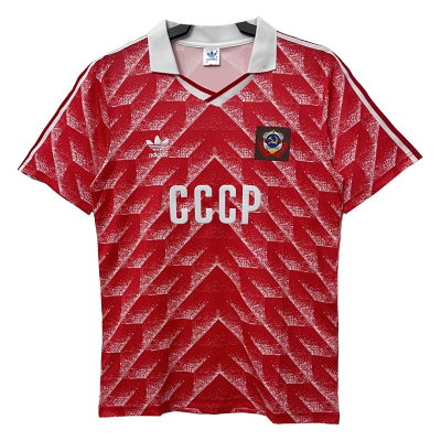 Soviet Union Home Retro Soccer Jersey 1987/88 - acejersey