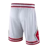 Men's Chicago Bulls White Basketball Shorts - Association Edition - acejersey