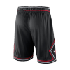 Men's Chicago Bulls Black Basketball Shorts - acejersey