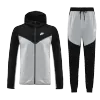 Customize Black Hoodie Jacket Training Kit 2022 Adults - acejersey