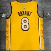 Men's Los Angeles Lakers Kobe Bryant #8 Yellow Swingman Jersey 2019 - City Edition - acejersey