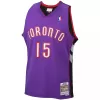 Men's Toronto Raptors Vince Carter #15 Purple Hardwood Classics Jersey 99-00 - acejersey