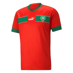 : Hakimi #2 Morocco Home Men's World Cup Soccer Jersey 22/23  (as1, Alpha, s, Regular, Regular) Red : Sports & Outdoors