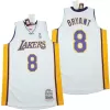 Men's Los Angeles Lakers Kobe Bryant #8 White Hardwood Classics Jersey 2003/04 - acejersey