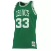 Men's Boston Celtics Larry Bird #33 Green Hardwood Classics Swingman Jersey 85-86 - acejersey