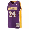 Men's Los Angeles Lakers Kobe Bryant #24 Purple Hardwood Classics Jersey 08/09 - acejersey