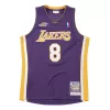 Men's Los Angeles Lakers Kobe Bryant #8 Purple Hardwood Classics Jersey 00-01 - acejersey