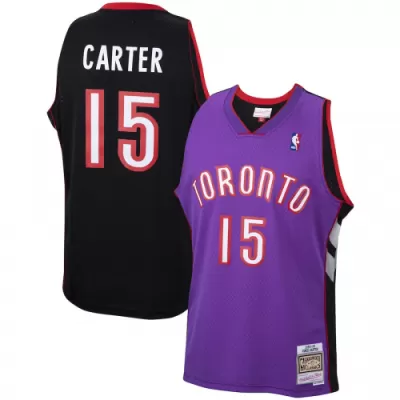 Men's Toronto Raptors Vince Carter #15 Purple Hardwood Classics Jersey 99-00 - acejersey