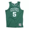 Men's Boston Celtics Kevin Garnet #5 Green Hardwood Classics Swingman Jersey 2007/08 - acejersey