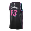 Men's Miami Heat Bam Adebayo #13 Black Swingman Jersey 2019/20 - City Edition - acejersey