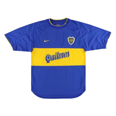 Boca Juniors Home Retro Soccer Jersey 2000/01 - acejersey