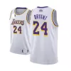 Men's Los Angeles Lakers Bryant #24 White Swingman Jersey - Association Edition - acejersey