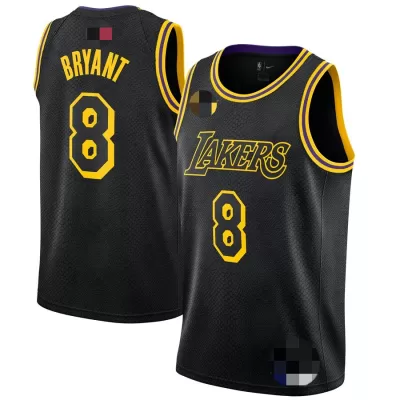 Men's Los Angeles Lakers Bryant #8 Black Swingman Jersey - Association Edition - acejersey