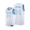 Men's Los Angeles Lakers Bryant #24 White Swingman Jersey 2020/21 - City Edition - acejersey