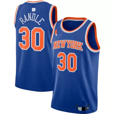 Men's New York Knicks Julius Randle #30 Blue Swingman Jersey - Icon Edition - acejersey