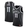 Men's Brooklyn Nets Irving #11 Black Swingman Jersey 2019/20 - Icon Edition - acejersey