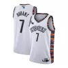 Men's Brooklyn Nets Durant #7 White Swingman Jersey 2019/20 - City Edition - acejersey