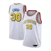 Men's Golden State Warriors Curry #30 White Swingman Jersey 2019/20 - City Edition - acejersey