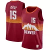 Men's Denver Nuggets Nikola Jokic #15 Red Swingman Jersey 2020/21 - City Edition - acejersey