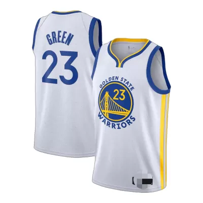 Men's Golden State Warriors Draymond Green #23 White 2019/20 Swingman Jersey - Association Edition - acejersey