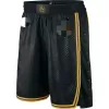 Men's Los Angeles Lakers Black Basketball Shorts - City Edition - acejersey