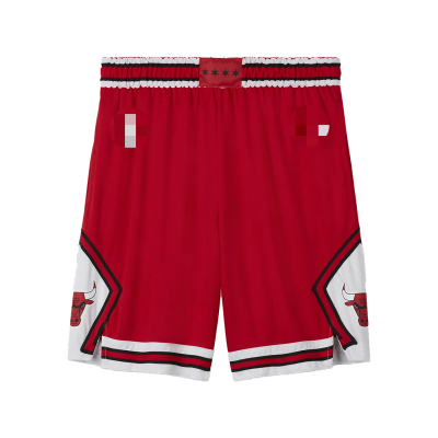 Men's Chicago Bulls Red Basketball Shorts - Classic Edition - acejersey