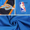 Men's Oklahoma City Thunder Blue Basketball Shorts 2020/21 - Icon Edition - acejersey