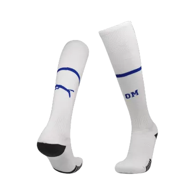 Kid's Marseille Home Soccer Socks 2022/23 - acejersey