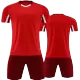 Customize Red Soccer Jersey Kit - acejersey