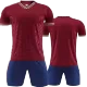 Customize Red Soccer Jersey Kit - acejersey