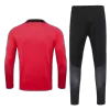 Liverpool 1/4 Zip Red Tracksuit Kit(Top+Pants) 2022/23 for Adults - acejersey