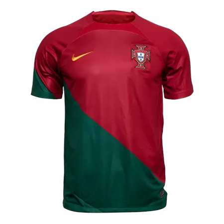 Men's Portugal Home Soccer Jersey 2022 - Fans Version - acejersey