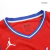 Men's Philadelphia 76ers Tyrese Maxey #0 Red Swingman Jersey - Icon Edition - acejersey