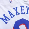 Men's Philadelphia 76ers Tyrese Maxey #0 White Swingman Jersey 2021/22 - Icon Edition - acejersey