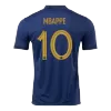 Men's France MBAPPE #10 Home Jersey World Cup 2022 - Fans Version - acejersey