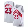 Men's Toronto Raptors Fred VanVleet #23 White Swingman Jersey - Association Edition - acejersey