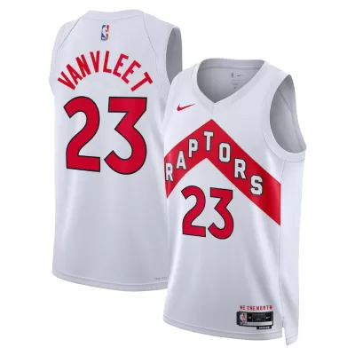 Men's Toronto Raptors Fred VanVleet #23 White Swingman Jersey - Association Edition - acejersey