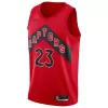 Men's Toronto Raptors Fred VanVleet #23 Red Swingman Jersey 2022 - Icon Edition - acejersey