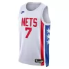 Men's Brooklyn Nets Kevin Durant #7 White 2022/23 Swingman Jersey - Classic Edition - acejersey