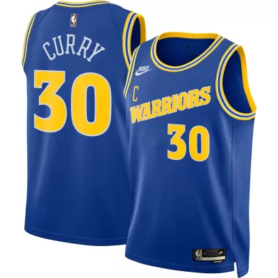 Men's Golden State Warriors Stephen Curry #30 Blue Swingman Jersey 2022/23 - Classic Edition - acejersey