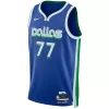 Men's Dallas Mavericks Luka Dončić #77 Blue Swingman Jersey 2022/23 - City Edition - acejersey