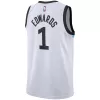 Men's Minnesota Timberwolves Anthony Edwards #1 White Swingman Jersey 2022/23 - City Edition - acejersey