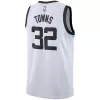 Men's Minnesota Timberwolves Towns #32 White Swingman Jersey 2022/23 - City Edition - acejersey