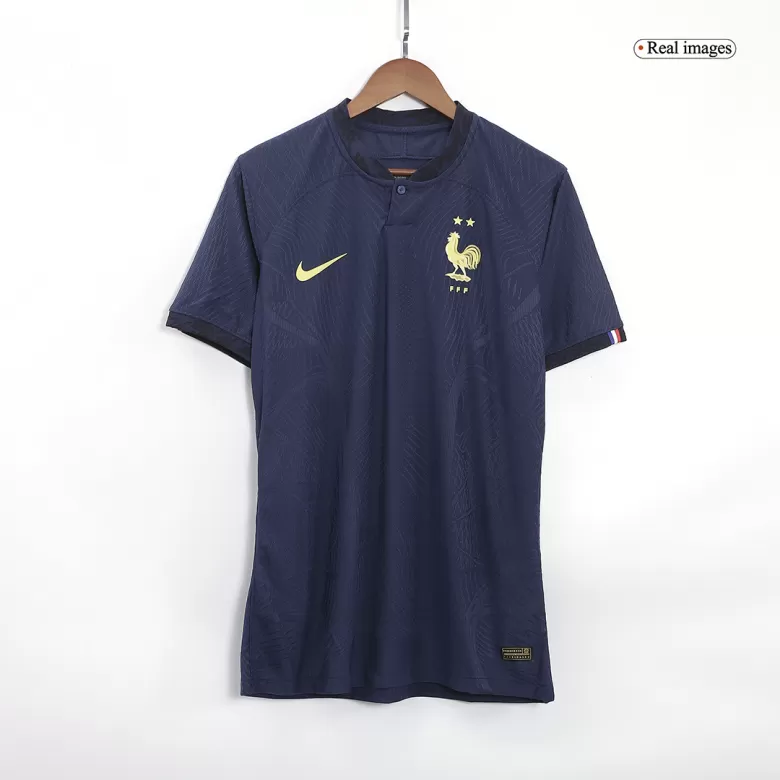 New France Away Soccer Jersey World Cup 2022 Men Adult Mbappe #10 Benzema #19