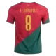 Men's Portugal B.FERNANDES #8 Home Jersey World Cup 2022 - acejersey