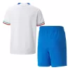 Kid's Italy Away Jerseys Kit(Jersey+Shorts) 2022 - acejersey