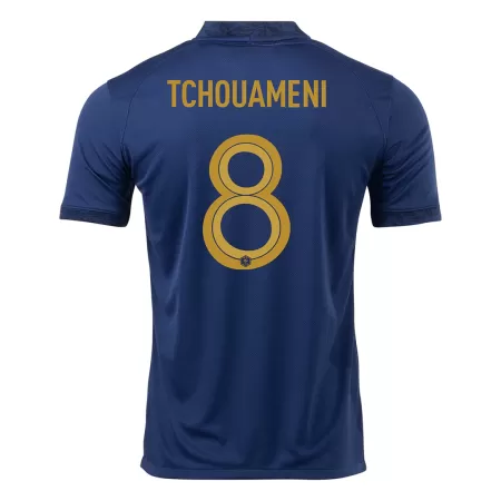 Men's France TCHOUAMENI #8 Home Jersey World Cup 2022 - Fans Version - acejersey