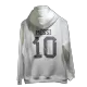 Argentina MESSI #10 White Sweater Hoodie 2022 Adults -Three Stars - acejersey